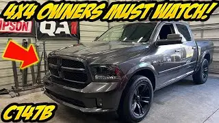 Ram Truck Service 4WD System issue C147B