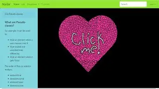 Adobe Dreamweaver Roll-over animation button with CSS Boostrap, navbar, and columns & PhotoShop Demo