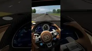 Bugatti Satisfying Speeding #gaming #bugatti  #racing #simracing #cars