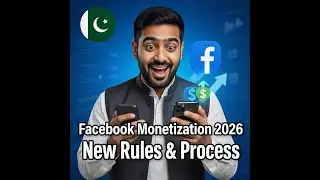 Facebook Monetization 2026 | New Roles and Process #facebookcontentmonetization #pakistan