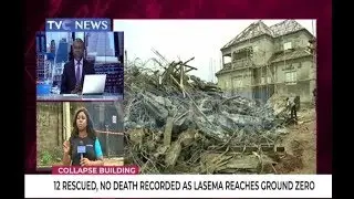 Another 2-storey building collapses in Lagos, leaving at least 12 people injured