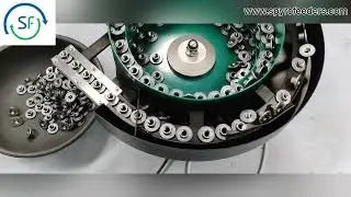 Bowl feeder for flanged nut component-Spyrofeeders