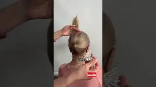 👑 Royal Elegance! The Easiest Chic Updo with a Hair Clip ✨