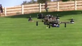Canyon Run Videos NEW QAV500 Quadcopter Aerial Platform Test Flight