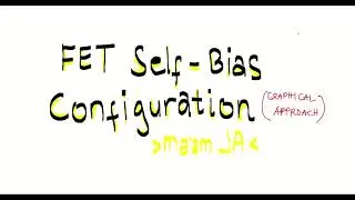 FET Self Bias Configuration Graphical Approach