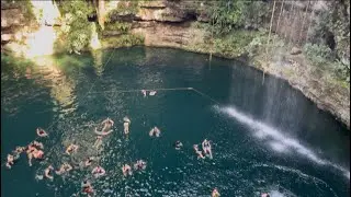 Cenote, Chichen Itza, Cancun Mexico 2025