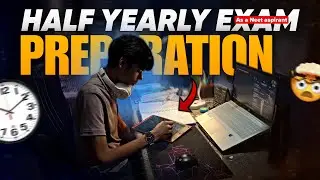 HALF YEARLY😭 preparation🔥 as a *Neet Aspirant* | syllabus not completed💀