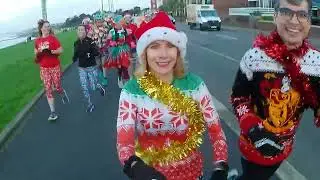 Christmas Eve run 2025 by Fareham Running Club