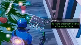 Fortbyte #29 Challenge - Found Underneath the Tree in Crackshot&rsquo;s Cabin Guide - Fortnite