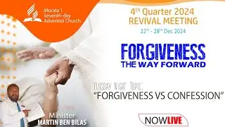 Night 3 | Forgiveness Vs Confession - Min. Martin B. Blias | 24/12/2024