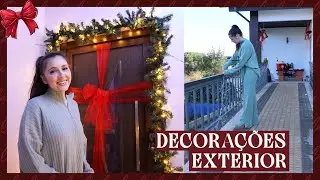 DECORAR o EXTERIOR da CASA, COMPRAS na AMAZON 🎄 | #NatalDaGentil |  Joana Gentil