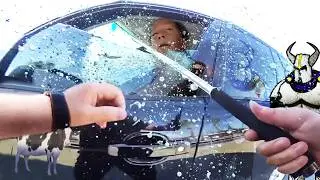 HEY! Don't Be Breaking My Window, when SovCits Meet a No-Nonsense Cop!