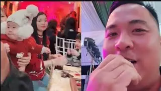 Đông Paulo Về Việt Nam Lập Tức Đưa Vợ Con Đi Ăn Cỗ Lớn 