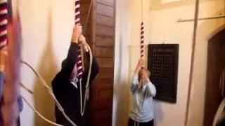 Bell ringing at Newnham, Kent