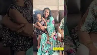 Radhika Sarathkumar with Granddaughters 😍 #Shorts