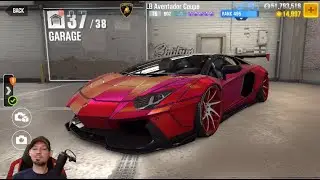 CSR2, LB Aventador couple Review  and live racing,   Stage 5 and Stage 6 gold and purple star