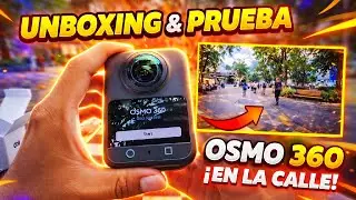 OSMO 360 🔥 Unboxing y prueba REAL en la calle