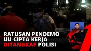 Buntut Demo UU Cipta Kerja, Ratusan Demonstran di Bandung Diciduk Polisi | tvOne