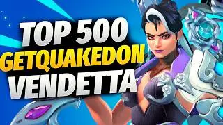 GetQuakedOn SHOWS his VENDETTA SKILL! [OVERATCH 2 SEASON 20 TOP 500]