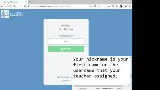 Logging Into Tinkercad Classroom