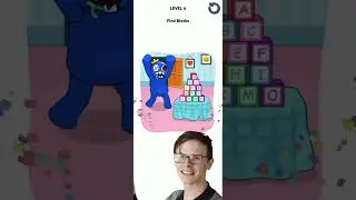 Rainbow DOP: Displace Puzzle. Веселые истории Blue и его друзей. 6 - Уровень. #rainbow #gaming #blue