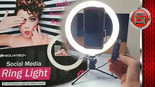 Home Bargains EQUATECH LED Ring Light Review