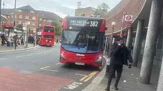 Journey on RARE WORKING | VMSS2837e on route 382 | Southgate Station to new Southgate station ￼