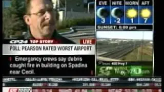 Canada's Worst Airport CP24 - Flight Network Poll