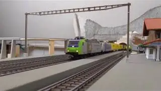 Schweizer Modelleisenbahn SBB BLS - H0  UKV - Spezial