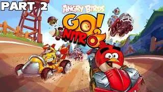 Angry birds GO! Nitro | Part 2 - Unlocking Rocky road and the Blues