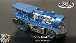 Loco Motorin' - With base GHB65 | Hot Wheels | 1/64 | Loose