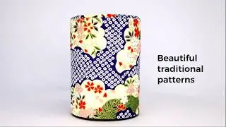 Handmade Washi Paper Tins by Matcha Konomi