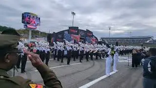 10/26 Liberty University Spirit of the Mountain National Anthem at NASCAR Martinsville Speedway 
