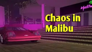GTA VICE CITY, Chaos in malibu club got haunted. #Gtavicecity