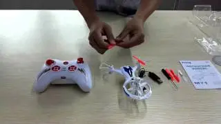 M71 6-axis Gyro 360 Degree Roll Quadcopter RC Tricopter RTF