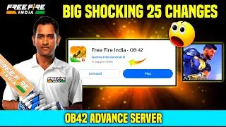 After OB 42 Update Big Shocking 😱 25 Changes॥ Free Fire
