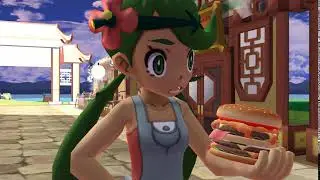 [MMD x Pok&eacute;mon] - Hello, Burger! (ft. Elio/Sun and Mallow)