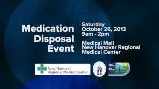 Health Minute - Medication Disposal