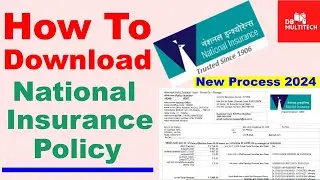 How to Download National Insurance Policy online | gadi ka insurance kaise download kare