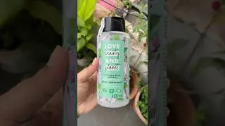 🌿🧅Love Beauty And Planet Hairfall Control Sulphate free Shampoo🚿🧴#lovebeautyandplanet #shampoo