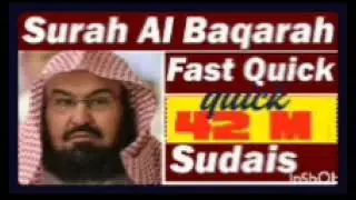 Surah Baqrah speedy recitation 