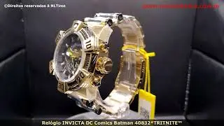 Rel&oacute;gio INVICTA DC Comics Batman 40832 TRITNITE&trade;
