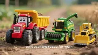 Toy Truck&rsquo;s Full Day Work 🚜 | DIY Farm Toys in Action for Kids