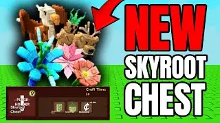 New SKYROOT CHEST and NEW PETS & PLANTS in Grow a Garden