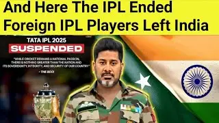 Vikrant Gupta On Foreign Players Left India | IPL 2025 Suspended | Foreign Players Go To Home | IPL