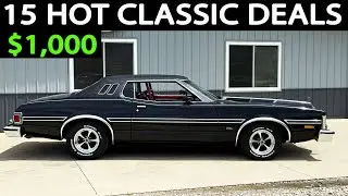 Budget Daily Drivers: 15 Classic Cars For Sale Under $10,000