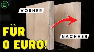 KANTENUMLEIMER f&uuml;r 0 Euro: Dieser TRICK f&uuml;r SPERRHOLZ, MULTIPLEX & Co ist genial! | Jonas Winkler