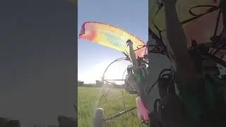 Fly Products Xenit takeoff #paramotor #flyproducts #paramotoring #flying