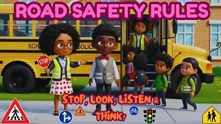 Vid#219 | ROYALA – Road Safety Rules: STOP, LOOK, LISTEN, THINK! #road  #roadsafety #safety