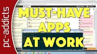 My SysAdmin Essential Apps at Work #powershell #work #sysadmin